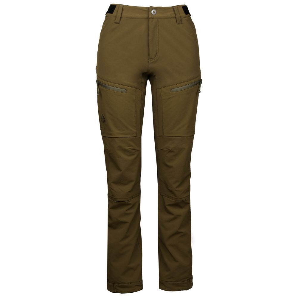 All Time - Zipper Snap Mid-Rise Pant : Pine - Women's