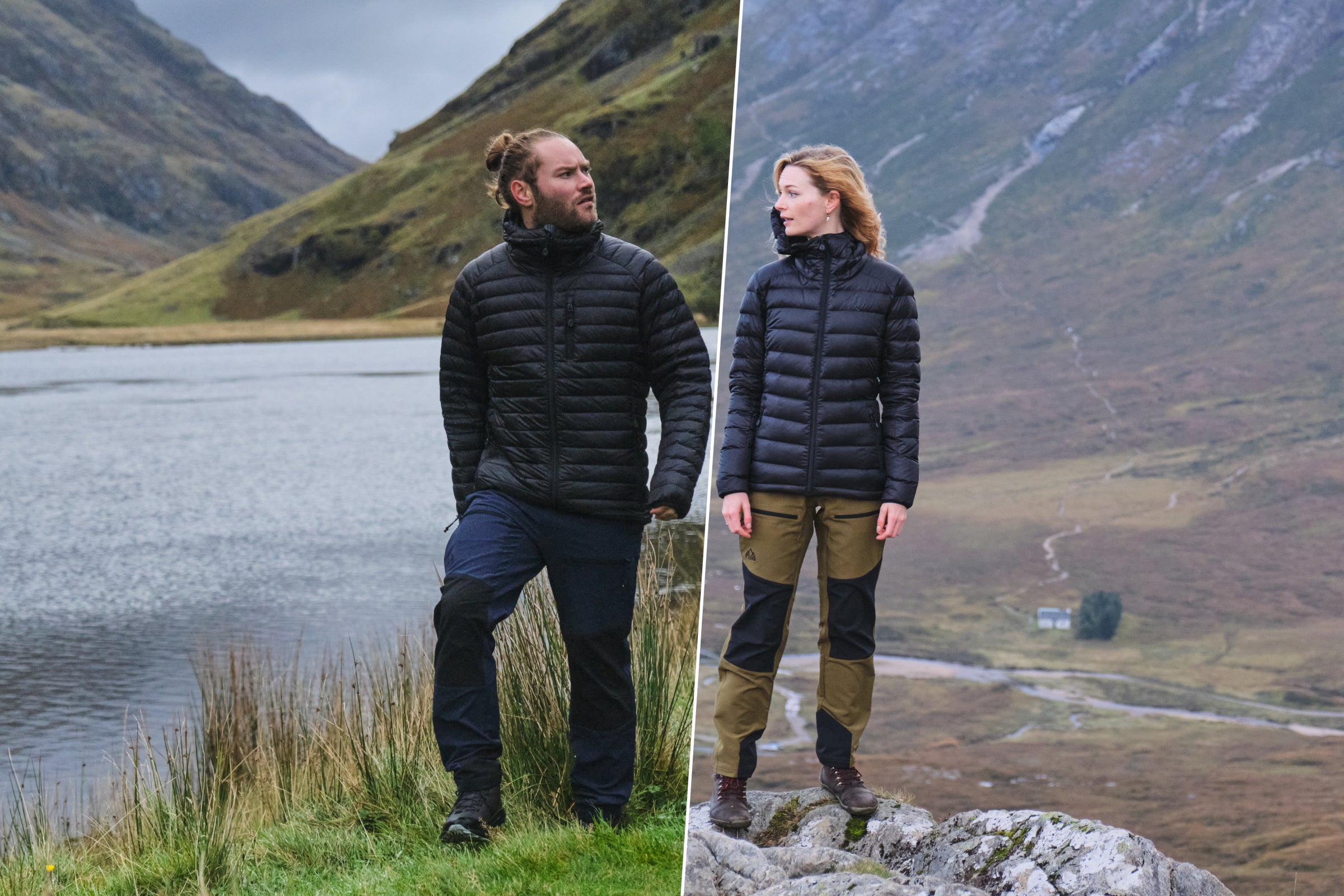 Fjern Aktiv Down Jacket vs. Fjern Arktis II Down Jacket