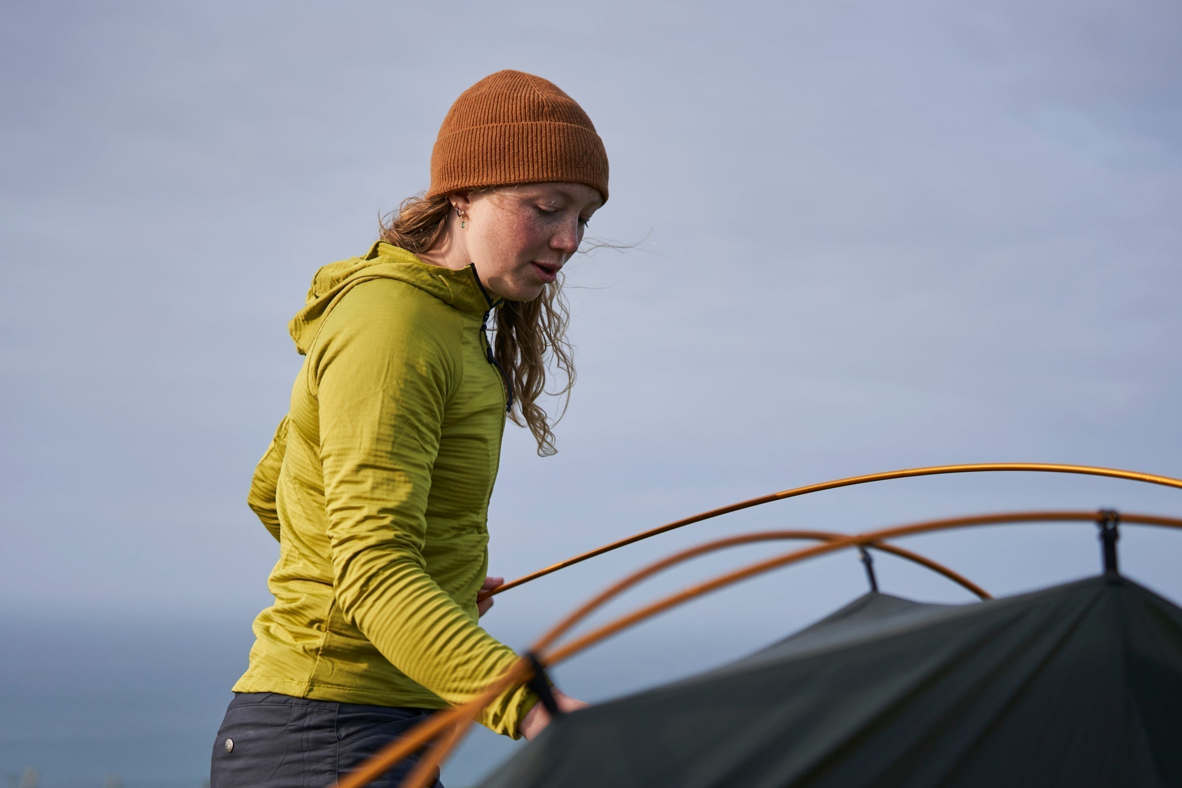 Pitching the Stormgrotta 1.5 in coastal conditions