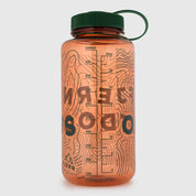 1L Kulp Wide Neck Tritan Water Bottle (Burnt Orange/Petrol)