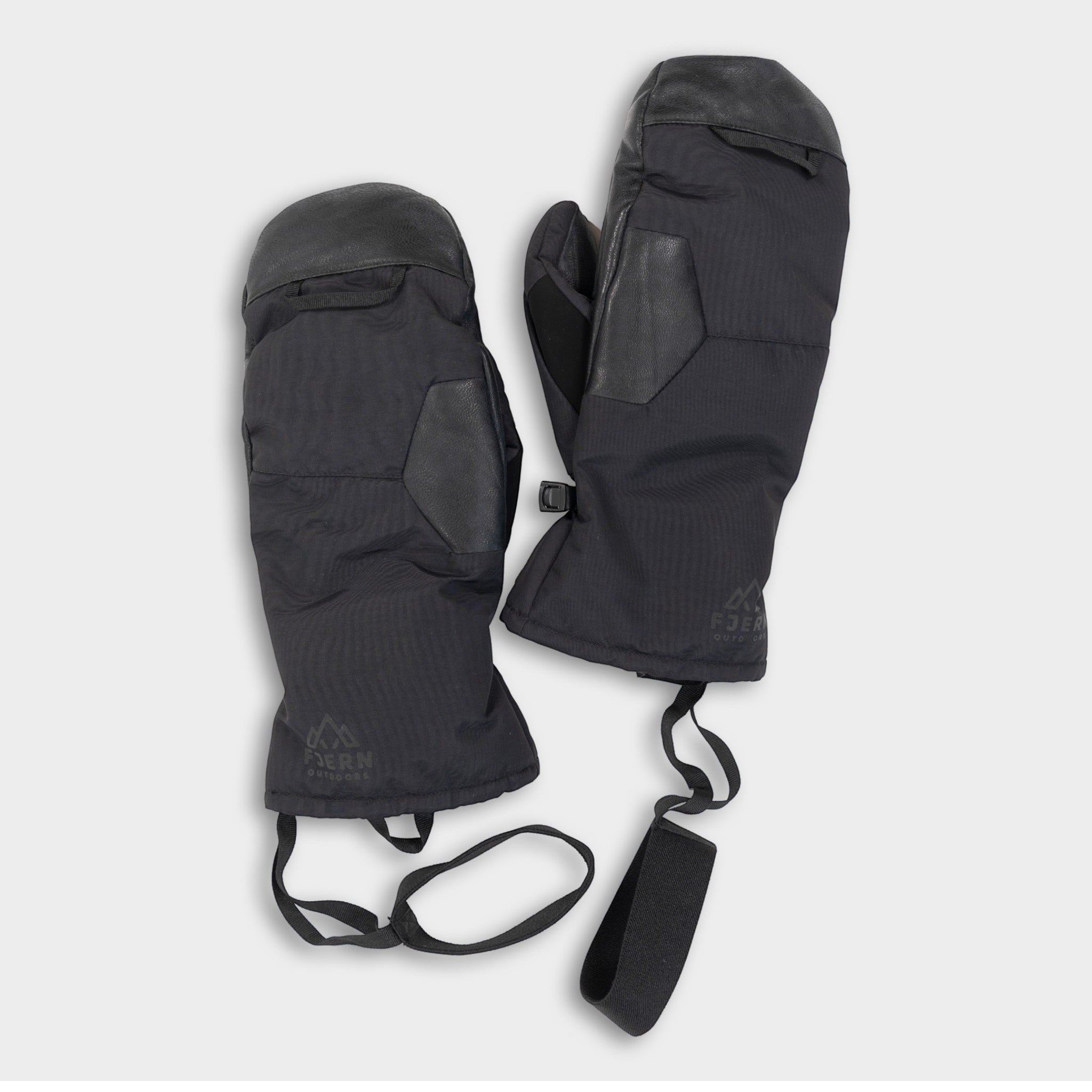 Bergvott Thermal Hiking Mittens (Black)