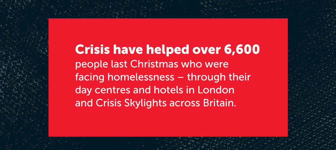 Crisis helped over 6,600 people last Christmas