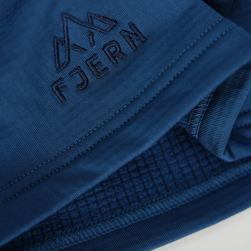 Fjern Breskprekk Grid Fleece Beanie (Poseidon)