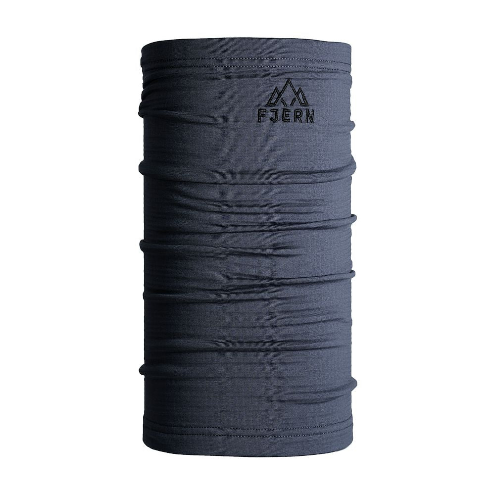 Fjern Breskprekk Grid Fleece Neck Warmer (Storm)