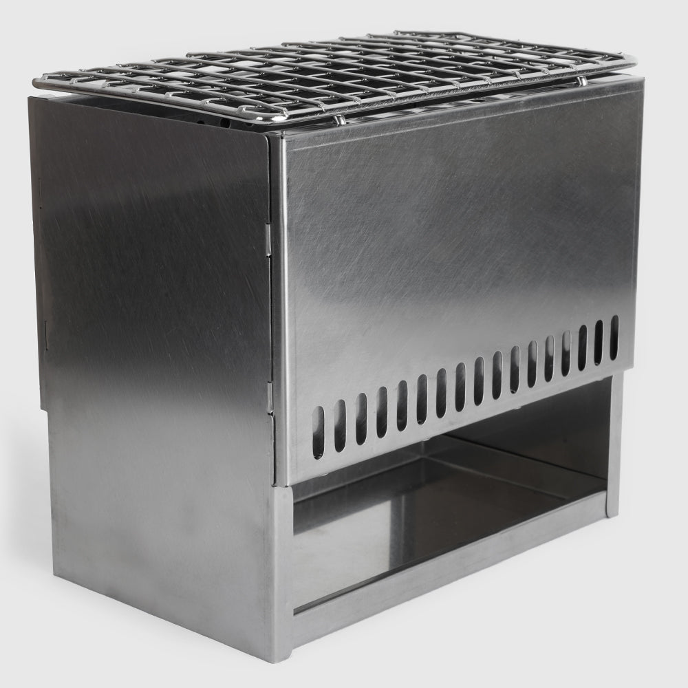 Eldstad Pocket Camping Stove (Stainless Steel)