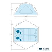 Fjader 2 ULW Tent (Thyme)