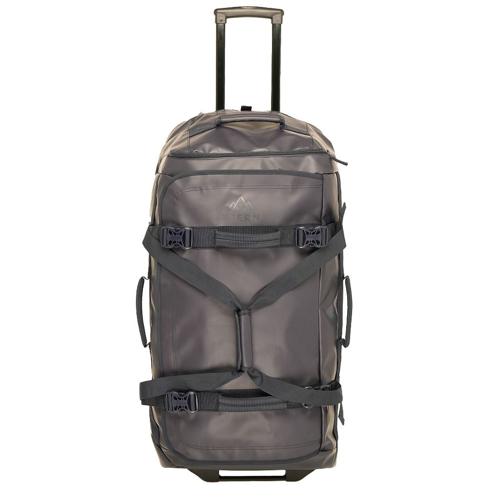 Fjern - Orädda 105L Wheeled Bag (Midnight) | The Orädda 105L Roller Duffle Bag is a rugged travel companion designed for durability