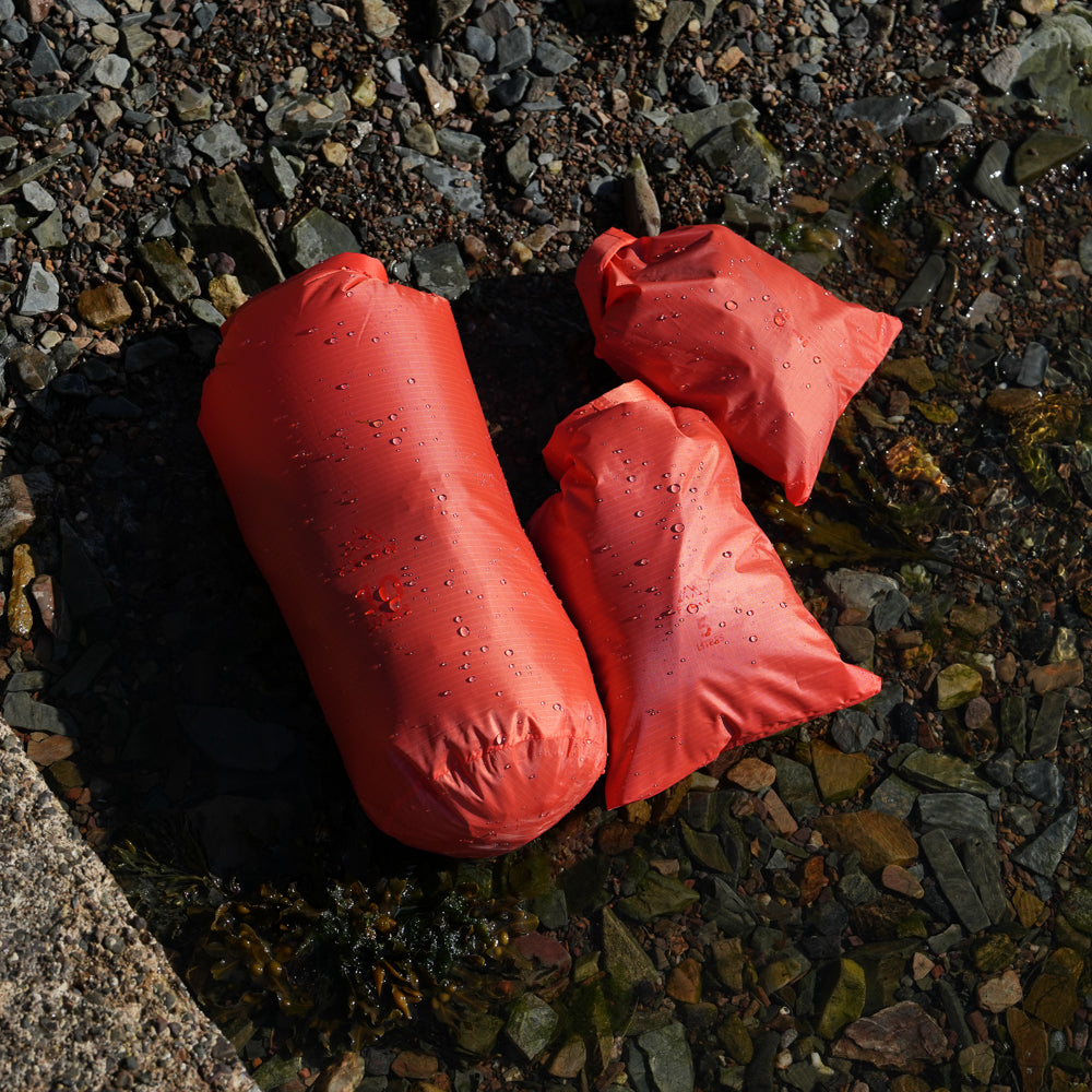 Ficka Dry Bag 3-Piece Set (Orange)