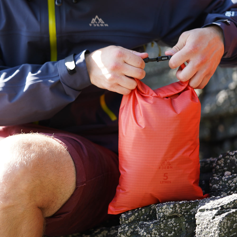 Ficka Dry Bag 3-Piece Set (Orange)