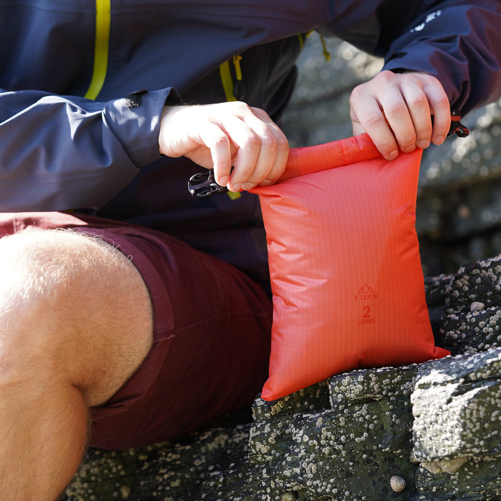 Ficka Dry Bag 3-Piece Set (Orange)