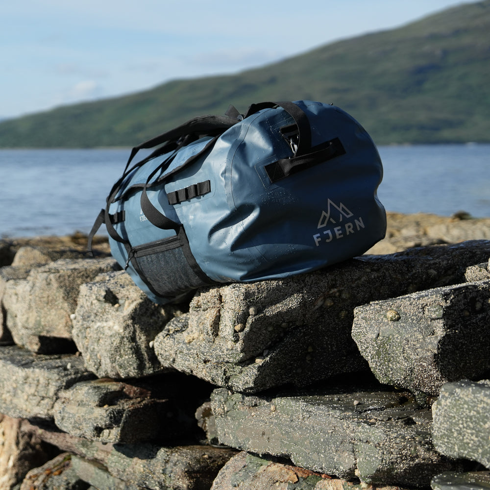 Hitsattu 60L Welded Duffle Bag (Orion Blue) Fjern