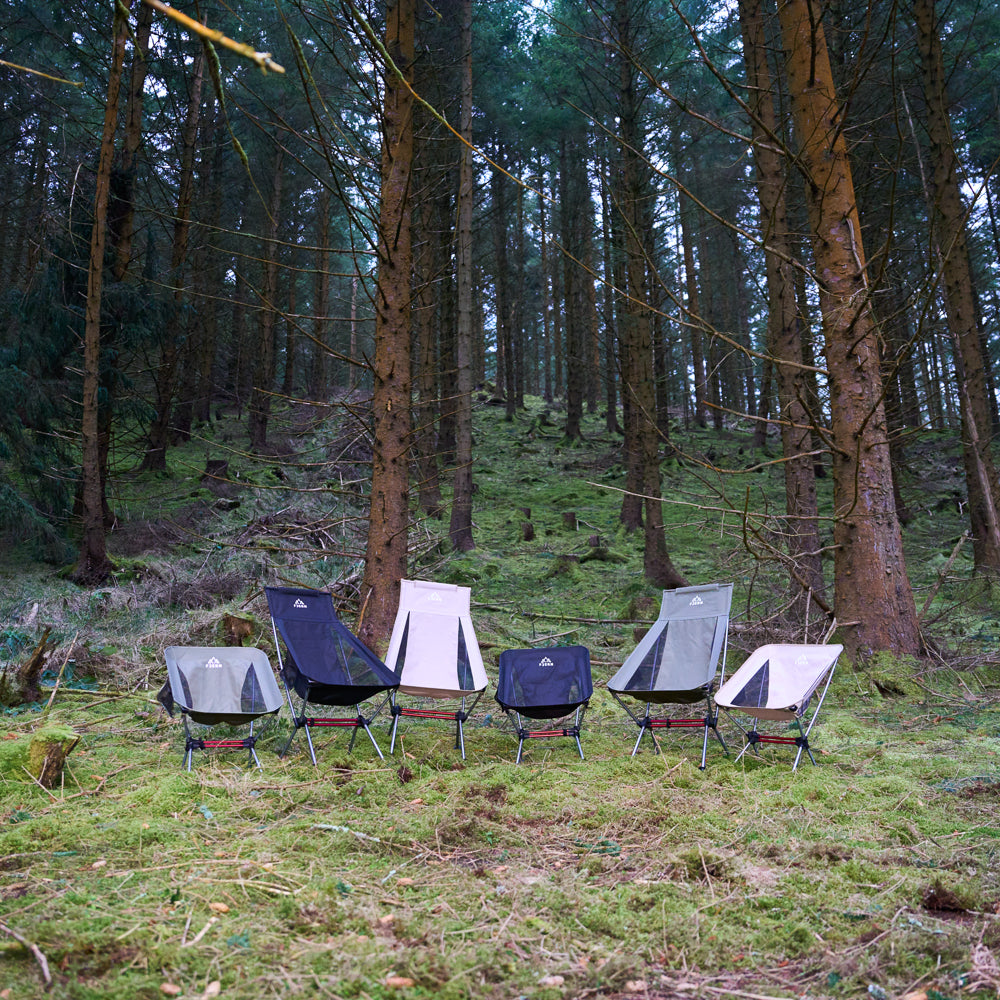 Fjern Jättebra Lightweight Camping Chair (Black)