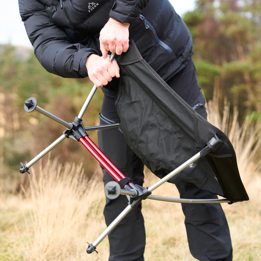 Fjern Jättebra Lightweight Camping Chair (Black)