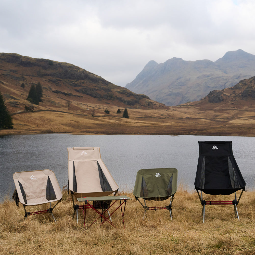 Fjern Jättebra Lightweight Camping Chair (Sand)