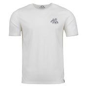 Fjern Mens Camping Merino Blend T-shirt (Chalk/Navy)