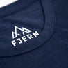 Fjern Mens Camping Merino Blend T-shirt (Navy/White)