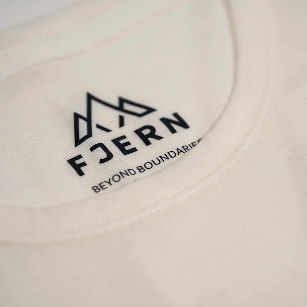 Fjern Mens Henge Merino Blend T-shirt (Chalk)