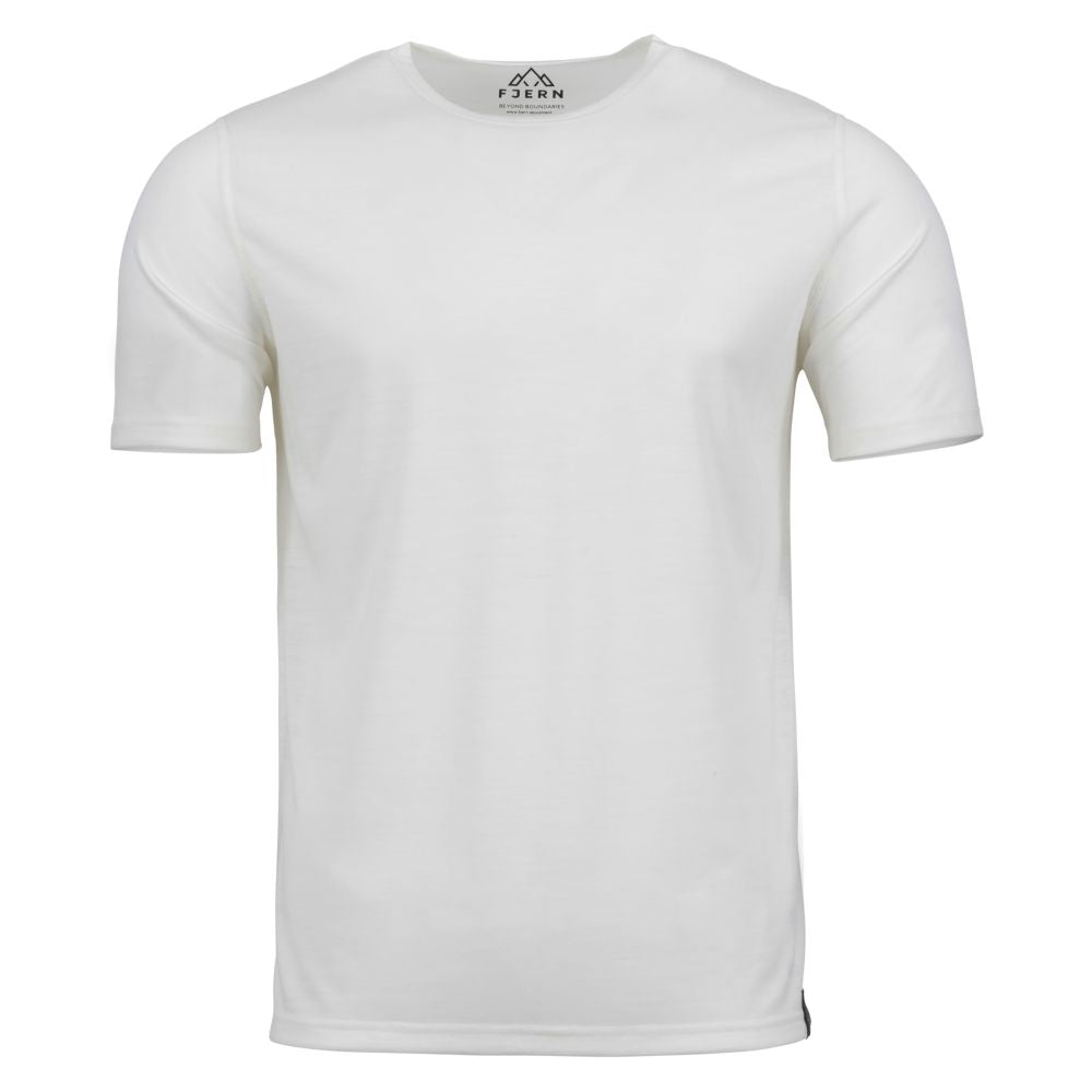 Fjern Mens Henge Merino Blend T-shirt (Chalk)