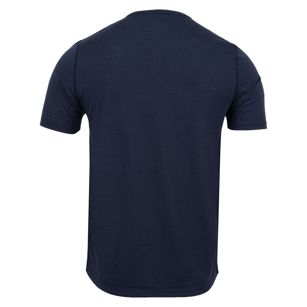 Fjern Mens Henge Merino Blend T-shirt (Navy)