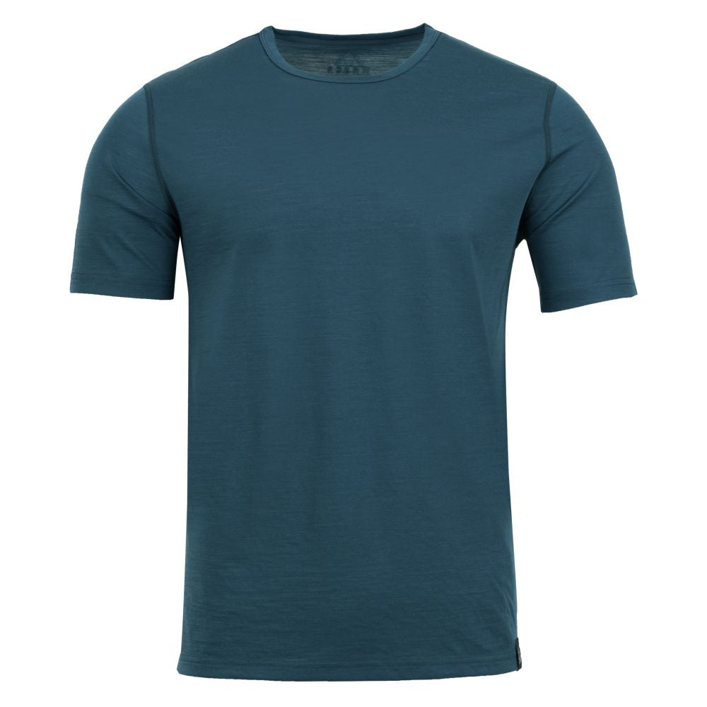 Fjern Mens Henge Merino Blend T-shirt (Petrol)