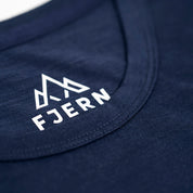 Fjern Mens Roundel Merino Blend T-shirt (Navy/White)