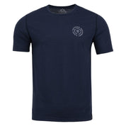 Fjern Mens Roundel Merino Blend T-shirt (Navy/White)