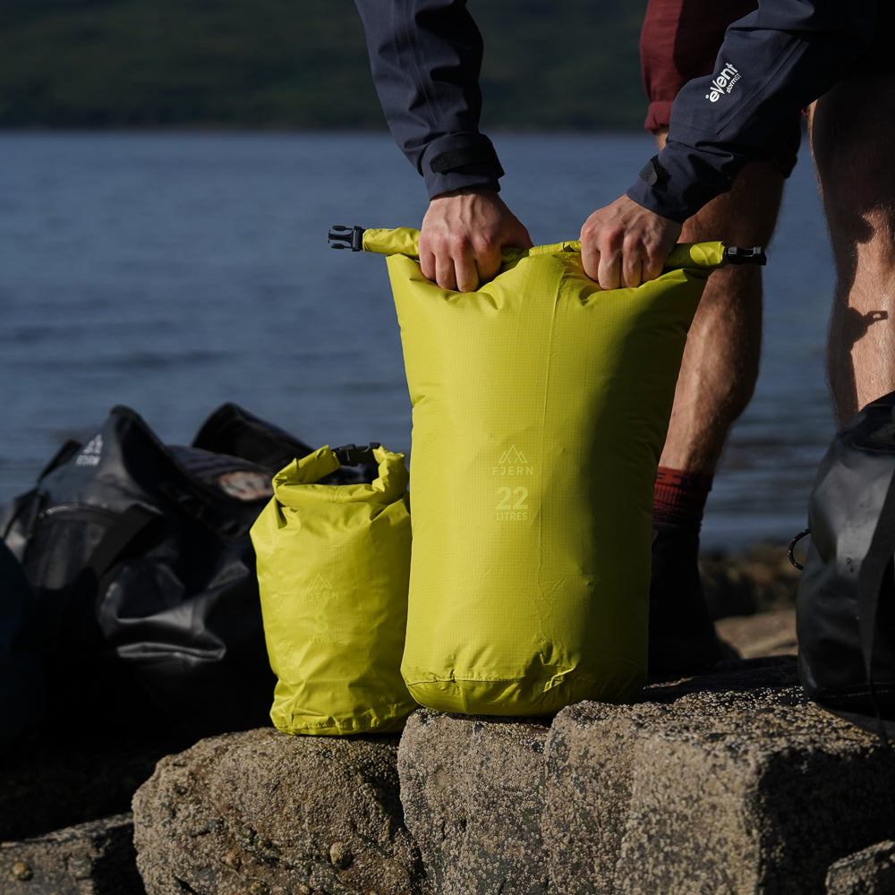 Fjern Sjötät 22L Premium Dry Bag (Citrus)