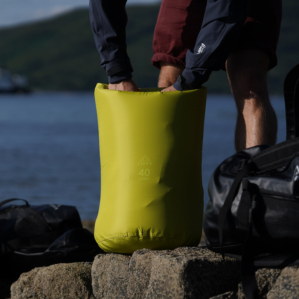 Fjern Sjötät 40L Premium Dry Bag (Citrus)