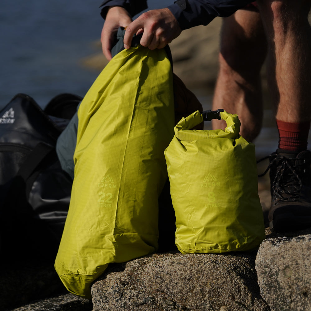 Fjern Sjötät 8L Premium Dry Bag (Citrus)