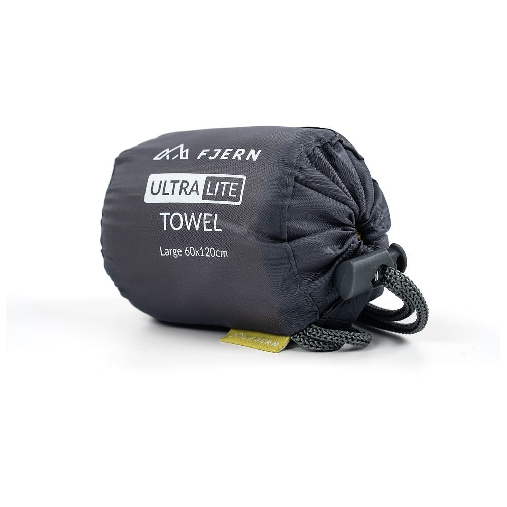 Fjern | Snabbtork Ultralite Sports Towel — Super absorbent, soft, and compact, this towel is perfect for camping, hiking, or travel