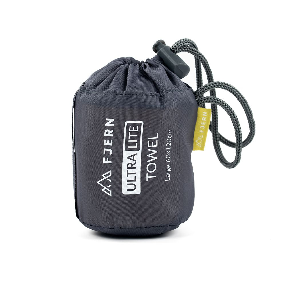 Fjern | Snabbtork Ultralite Sports Towel — Super absorbent, soft, and compact, this towel is perfect for camping, hiking, or travel