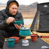 Fjern Utendørs Lightweight Camping Table (Black)
