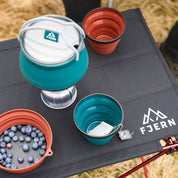 Fjern Utendørs Lightweight Camping Table (Black)