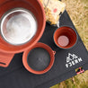 Fjern Utendørs Lightweight Camping Table (Black)