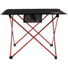 Fjern Utendørs Lightweight Camping Table (Black)