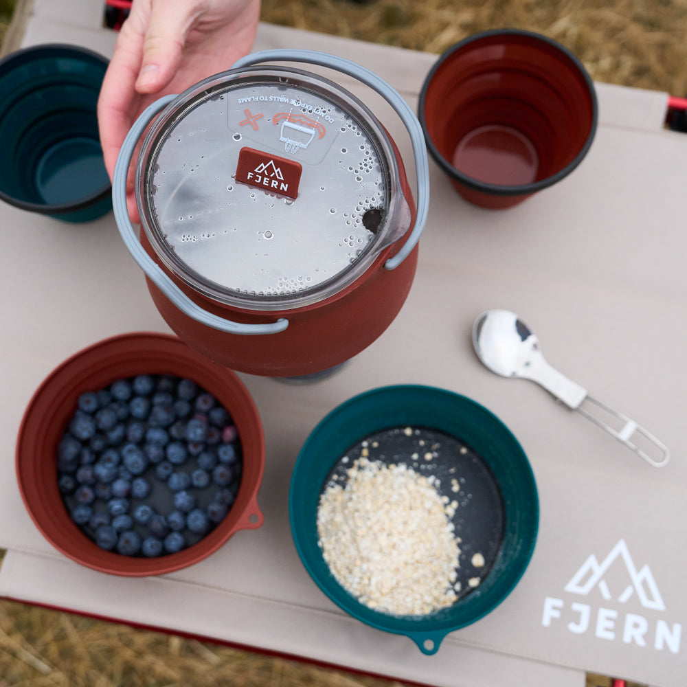 Fjern Utendørs Lightweight Camping Table (Sand)