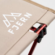 Fjern Utendørs Lightweight Camping Table (Sand)