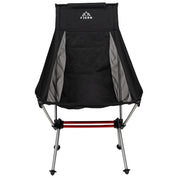 Fjern Utepils High Camping Chair (Black)