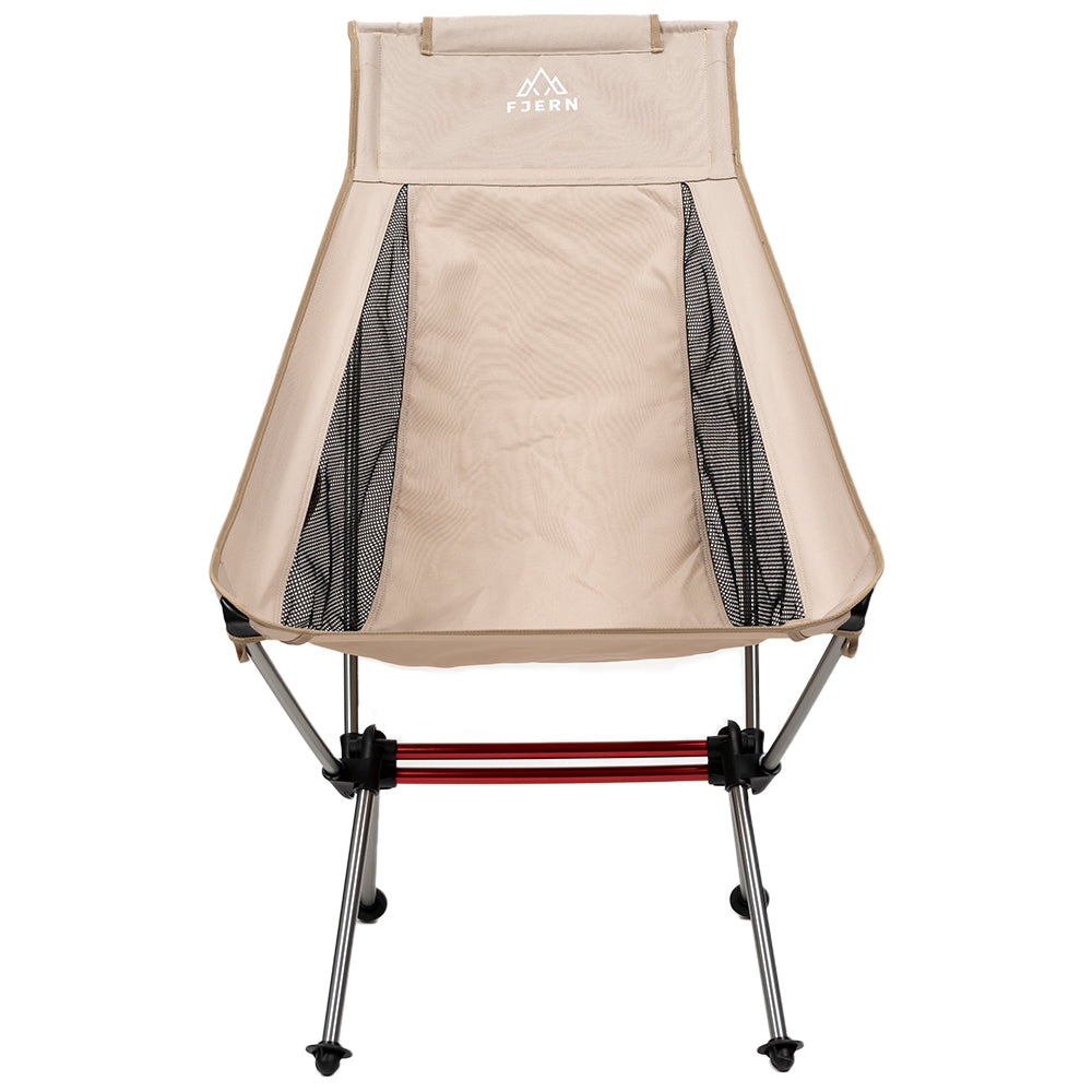 Fjern Utepils High Camping Chair (Sand)