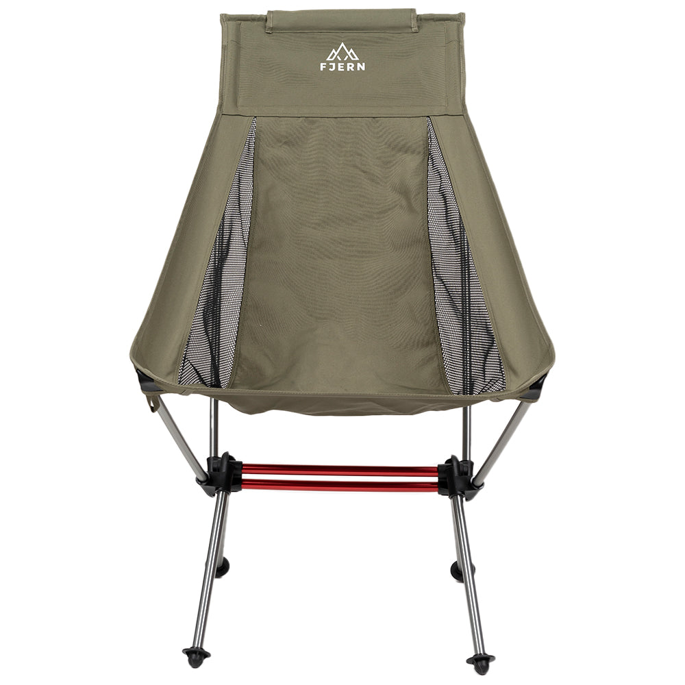 Fjern Utepils High Camping Chair (Thyme)