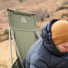 Fjern Utepils High Camping Chair (Thyme)