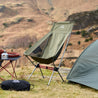 Fjern Utepils High Camping Chair (Thyme)