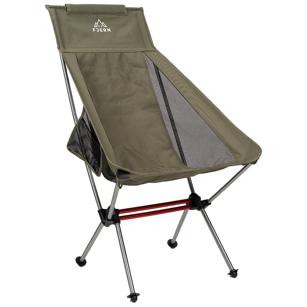 Fjern Utepils High Camping Chair (Thyme)