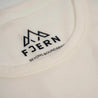 Fjern Womens Camping Merino Blend T-shirt (Chalk/Navy)