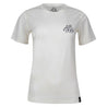 Fjern Womens Camping Merino Blend T-shirt (Chalk/Navy)