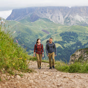 Fjern - Womens Första Merino Blend Long Sleeve Crew Baselayer (Rust) | Explore the outdoors with the Första, a versatile and lightweight technical crew top designed for the active adventurer