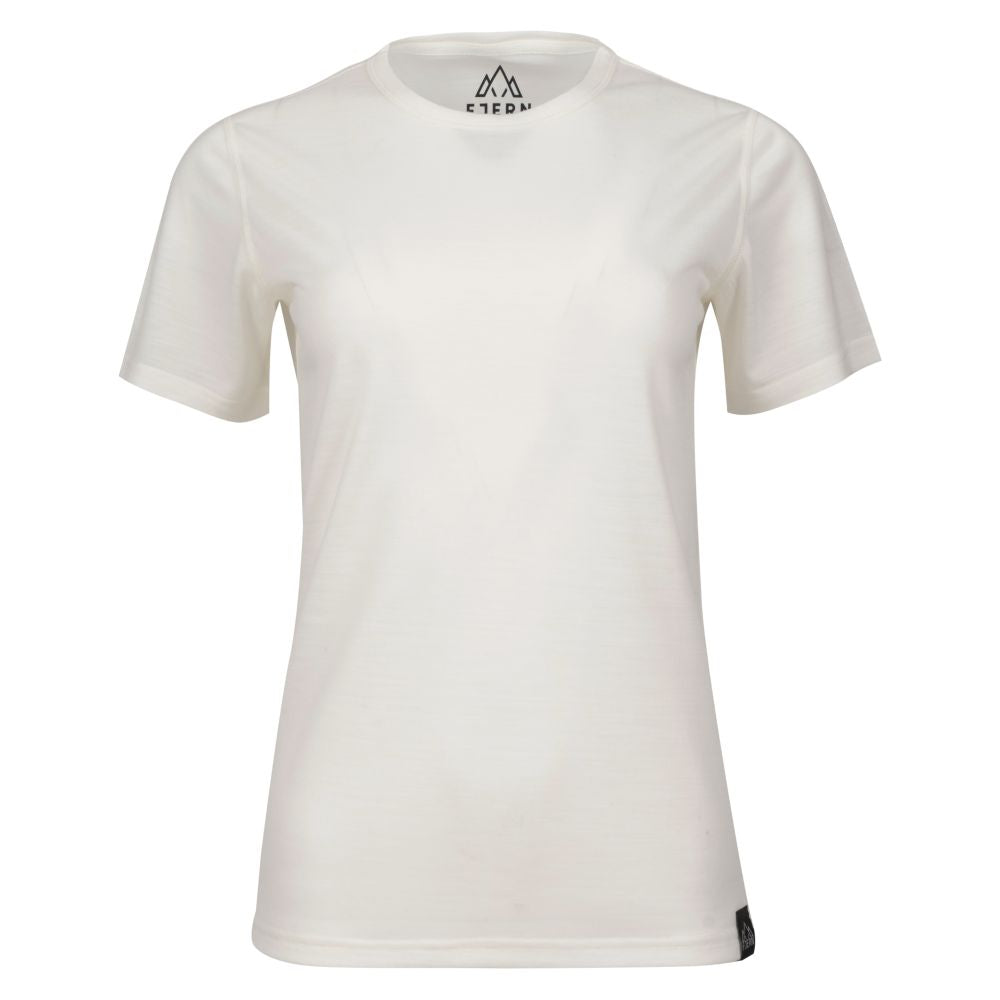 Fjern Womens Henge Merino Blend T-shirt (Chalk)