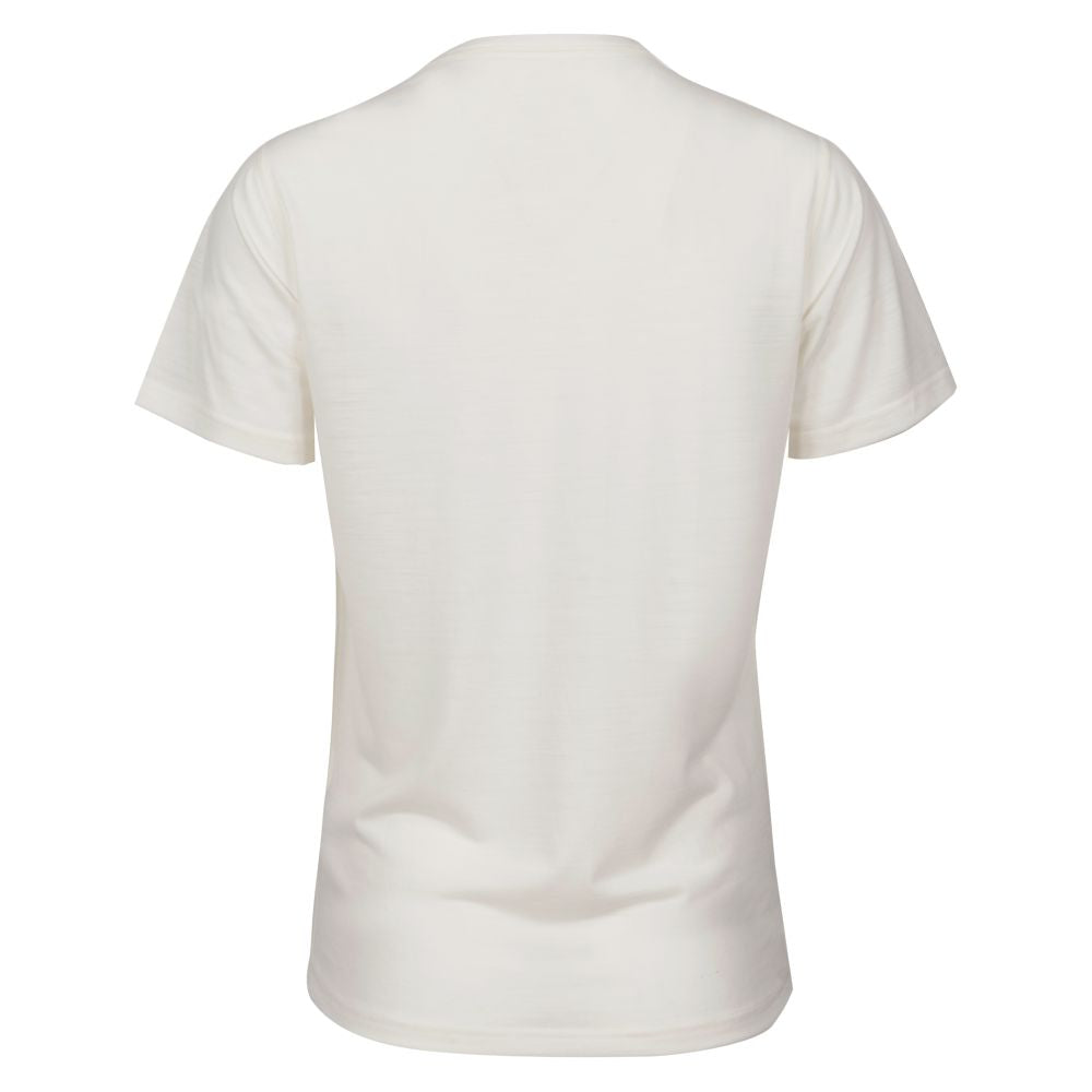 Fjern Womens Henge Merino Blend T-shirt (Chalk)