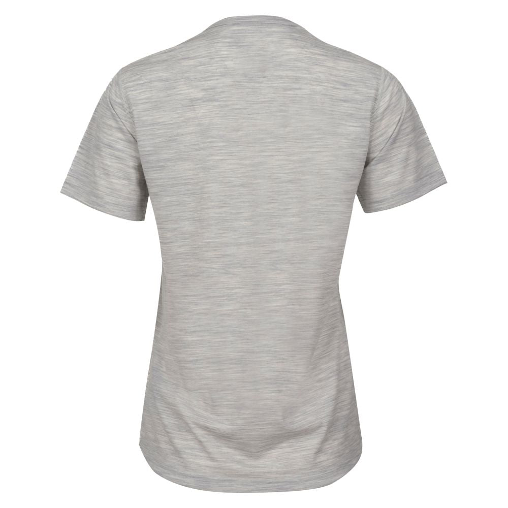 Fjern Womens Henge Merino Blend T-shirt (Mist Grey Melange)