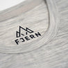 Fjern Womens Henge Merino Blend T-shirt (Mist Grey Melange)